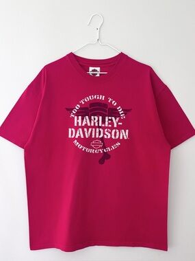 VTG “ Too tough to die” Harley-Davidson shirt.